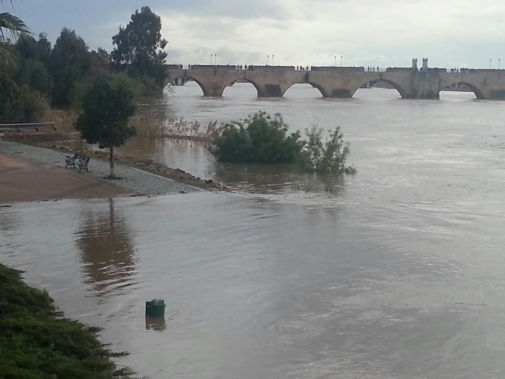 Paseo fluvial de Badajoz.