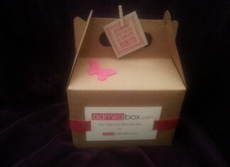 Cosmética Natural: Admirabox Enero 2014 Admirabox Enero