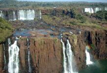 Impactantes imágenes de la Sequía en las Cataratas de Iguazú