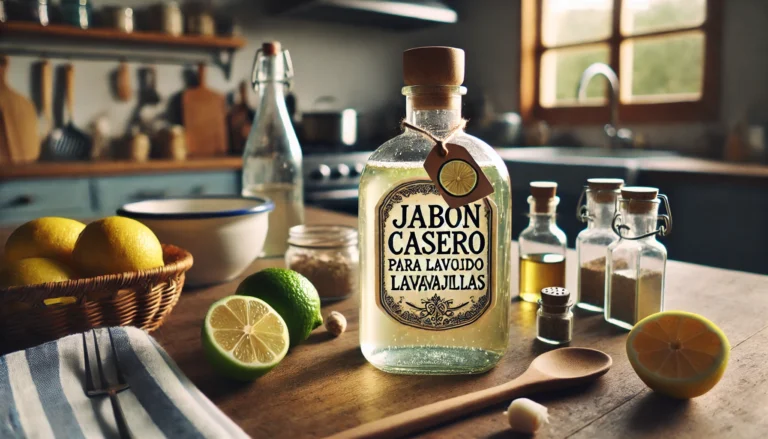 como hacer gel para el lavavajillas